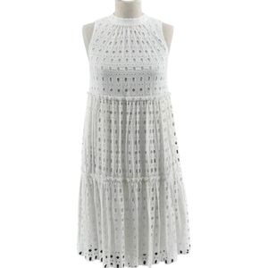 Lilly Pulitzer Indira Eyelet Tiered Dress Small